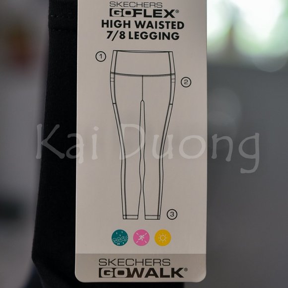Skechers ladies Goflex high waisted 7/8 legging M L‎ XL - Picture 8 of 11